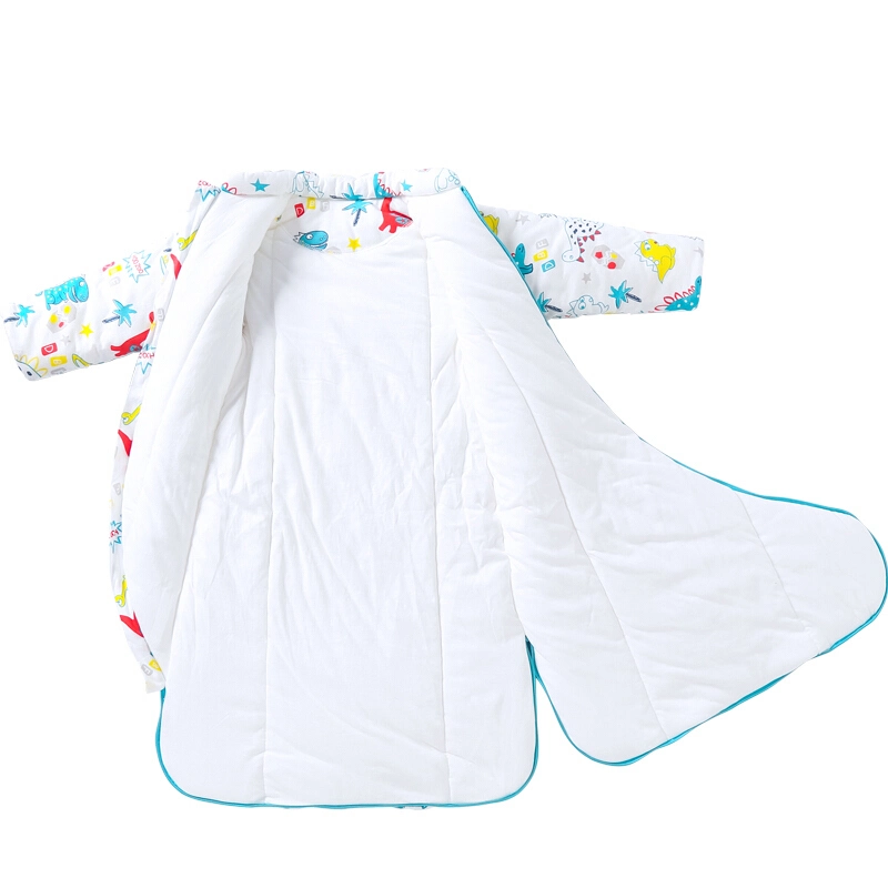 New Design Baby Clothes 100% Cotton Winter Wear Printing with Zipper Baby Sleeping Bag