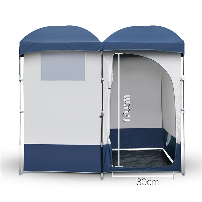 Portable Shelter Camping Changing Toilet Room Camouflage Outdoor Privacy Waterproof Easy Open Shower Tent