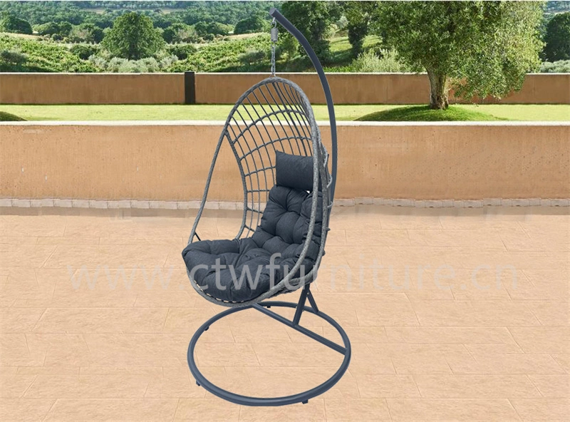 Home Hotel Furniture Outdoor Garden Patio Hanging Rattan Wicker Egg Hammock Swing Chair